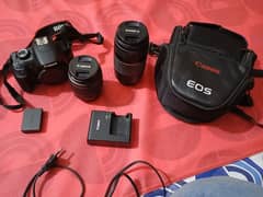 CANON EOS1200D WITH TWO LENSES