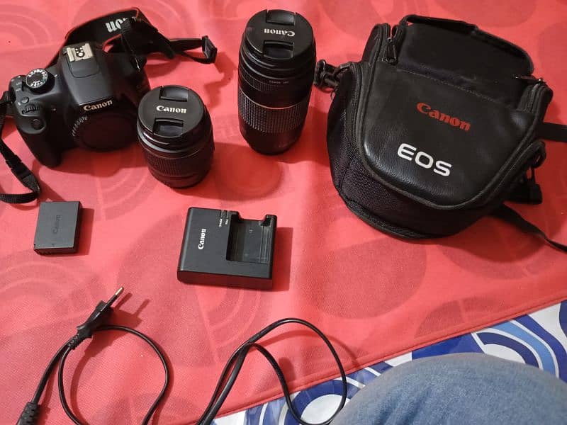 CANON EOS1200D WITH TWO LENSES 1