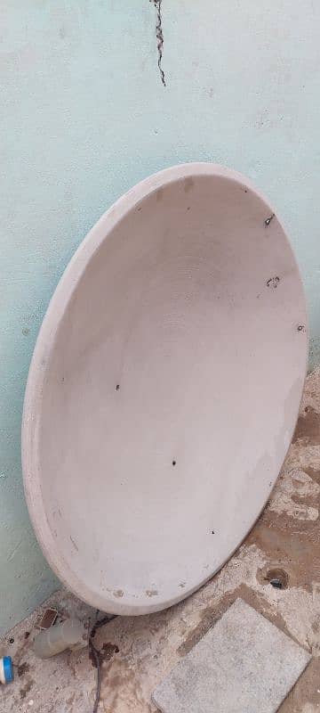 4.3 ft dish ڈش  only for sale 1