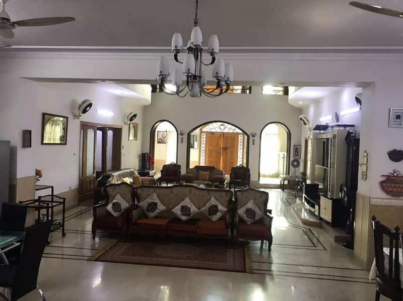 2 Kanal Fully Furnished Beautiful Bungalow Is Available For Sale near PIA Society Lahore. 23