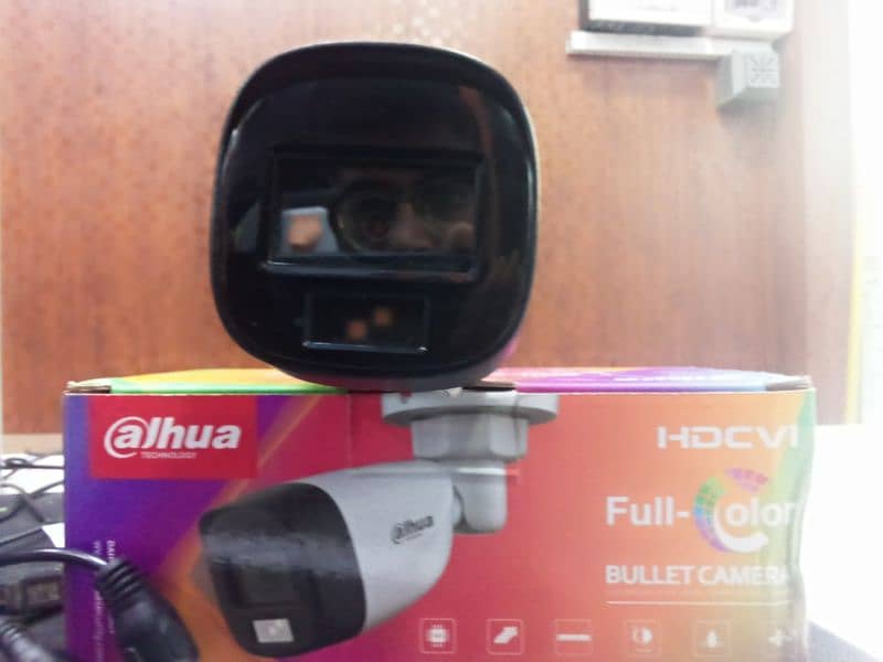 Dahua HDCVI full color camera (24/7 color monitoring) 2