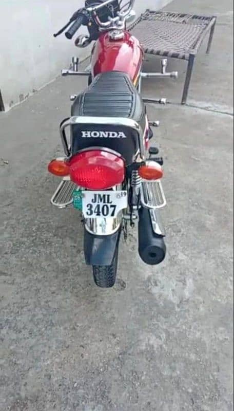 Honda 125 cG bike model 2019 for sale 1