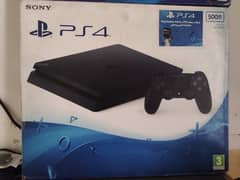 PS4 Slim Jailbreak 500GB (11.00 version) Full Accessories Sealed