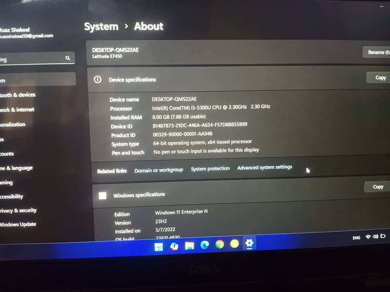 Dell Latitude E7450 A1 Condition With SSD 1