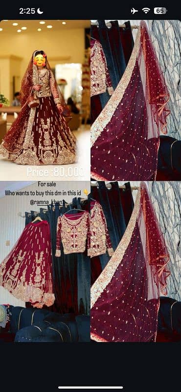 bride lenga choli 4