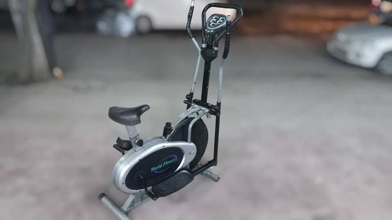 Tunturi Electric upright bike Exercise cycle cycling machine gym spin 5