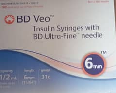 insuline syringes