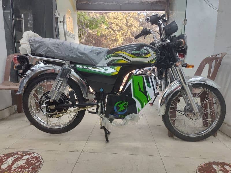 PakZon PE-70D Electric Bike with DRY GEL BATTERIES | Ahsan Autos 0