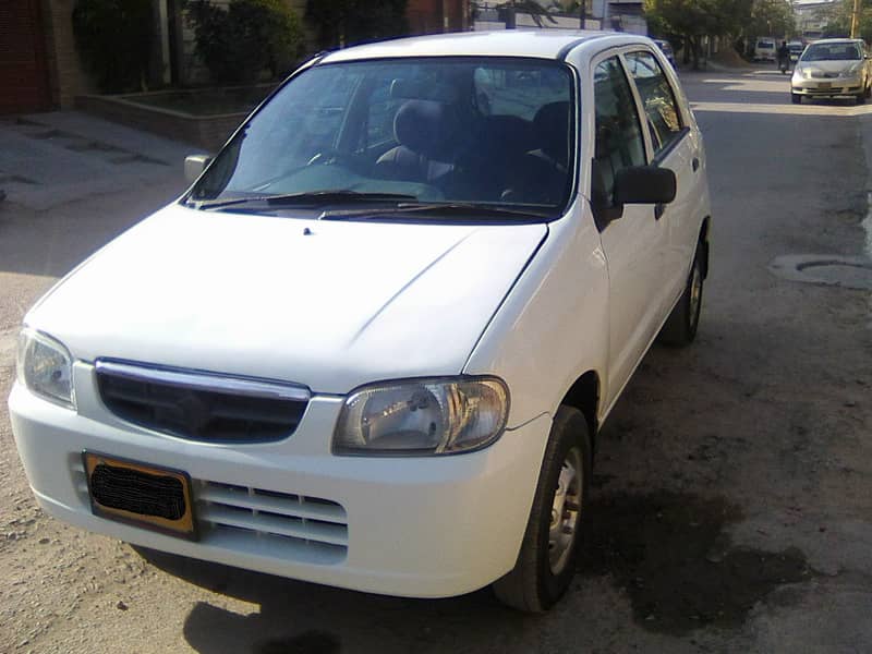 SUZUKI ALTO VXR MODEL 2007 WHITE COLOUR BEHTREEN CONDITION 12