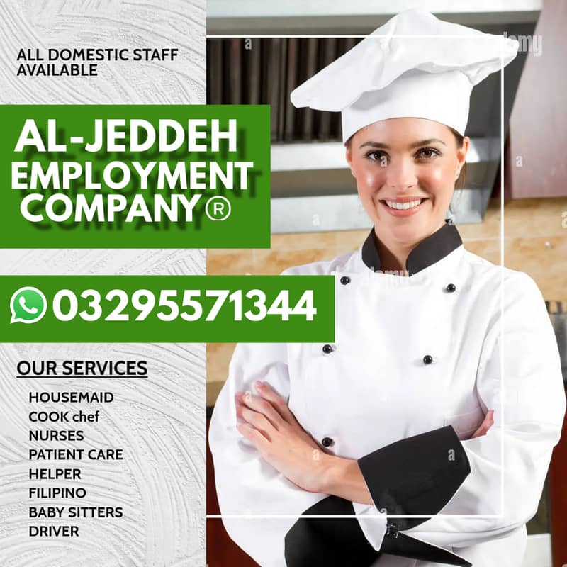 Maids / House Maids /Chef / House Cook / Baby Sitter Driver available 0