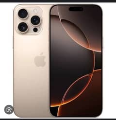 I PHONE 16 PRO MAX DESERT TITANIUM