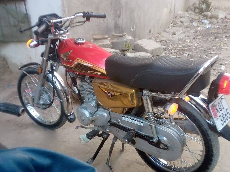 Special edition honda 125cg 9