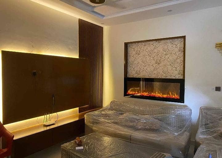 Fireplace - Marble fireplace - Electric fireplace - Fire decoration 2