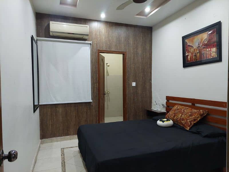 Fully Furnished Flat For Rent In Block H-3 Johar Town Lahore 4