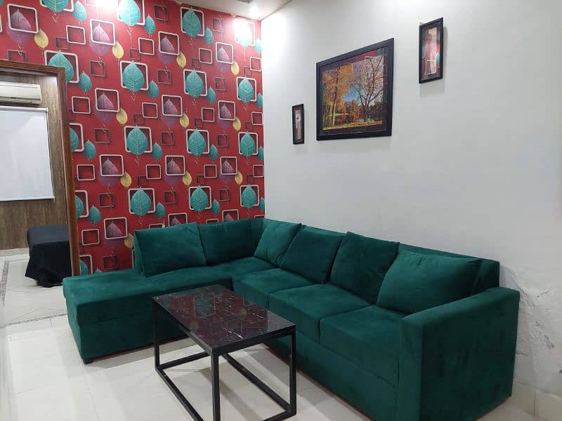 Fully Furnished Flat For Rent In Block H-3 Johar Town Lahore 6