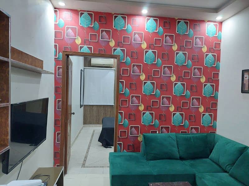 Fully Furnished Flat For Rent In Block H-3 Johar Town Lahore 7