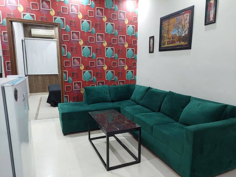 Fully Furnished Flat For Rent In Block H-3 Johar Town Lahore 12