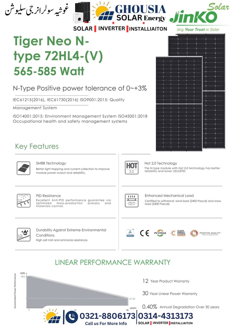 Jinko Mono and Bifacial /585W Solar Panels | Solar | Wholesale dealer 1