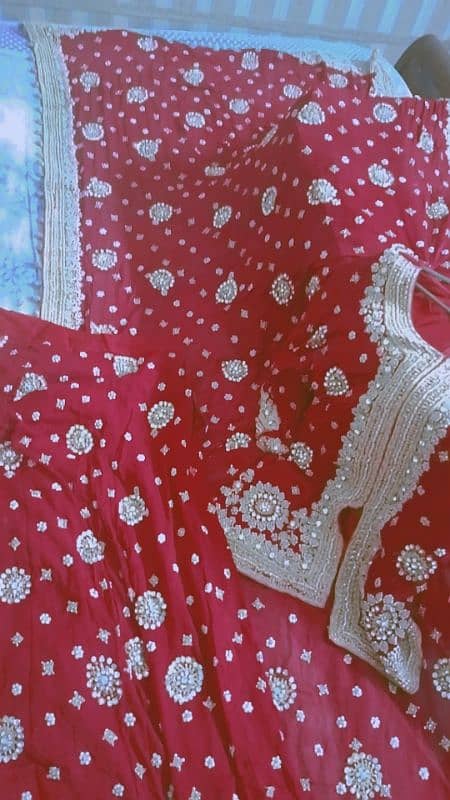 *Bridal Lehnga| Barat Dress | Wedding Wear| Red Lehnga |Bridal Dress* 3