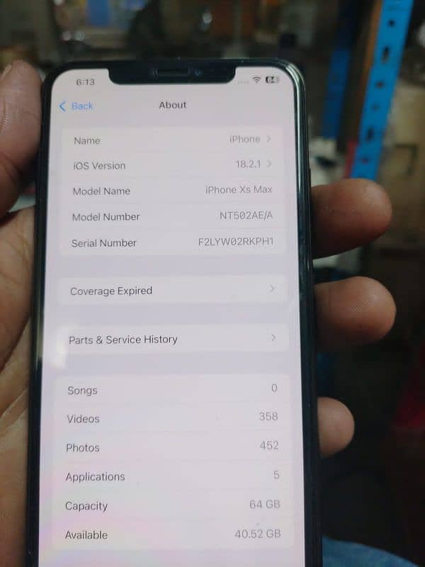 iphone Xsmax 64 gb Fu unlock esim time available 5