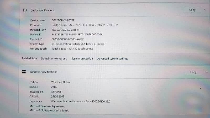 Dell 5520 laptop 16/1tb ssd touch Secreen 4gb Nvidia card 4