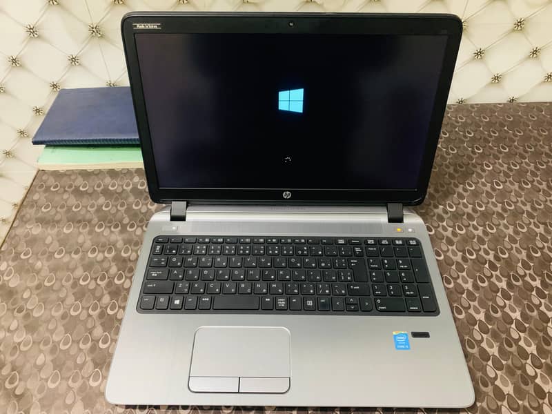 HP i5 5gen laptop 4gb RAM 128gb SSD 0