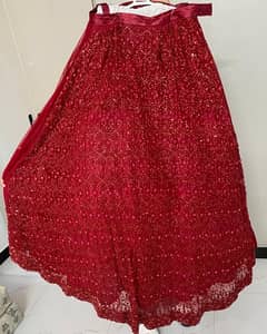 Branded Red Bridal Dress