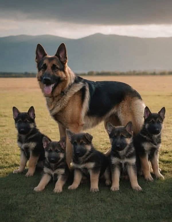 German shepherd puppies My WhatsApp number 03001868066 0