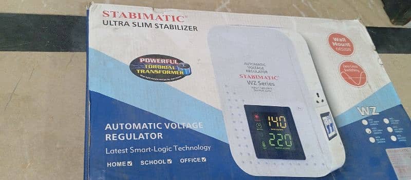 Stabimatic Automatic Voltage Stabiliser Wz2-3000 Regulator Protector 3