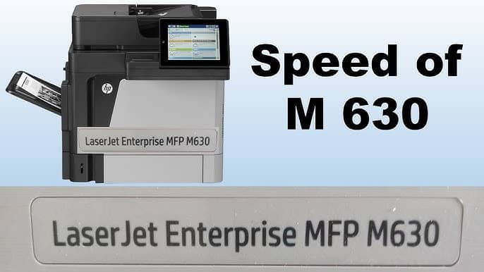 HP LaserJet M630dn 1