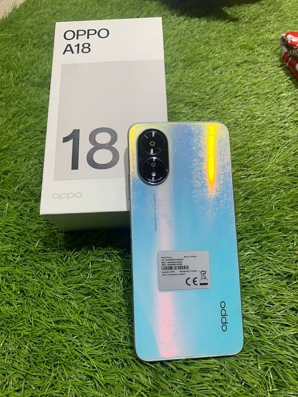 OPPO A18 box with charger 10/10 condition 4/128gb anyone interested 3