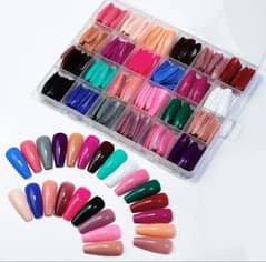 Fake Nail 24 different colors,. . 576 pieces