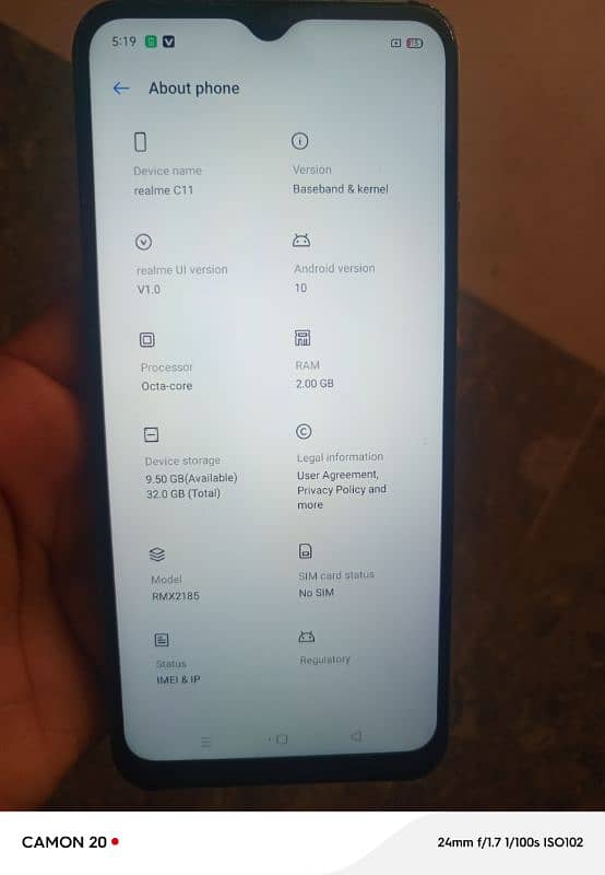 realme c11 mobile hai box hai charger nhi hai 9