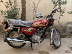 Honda Cg125 red