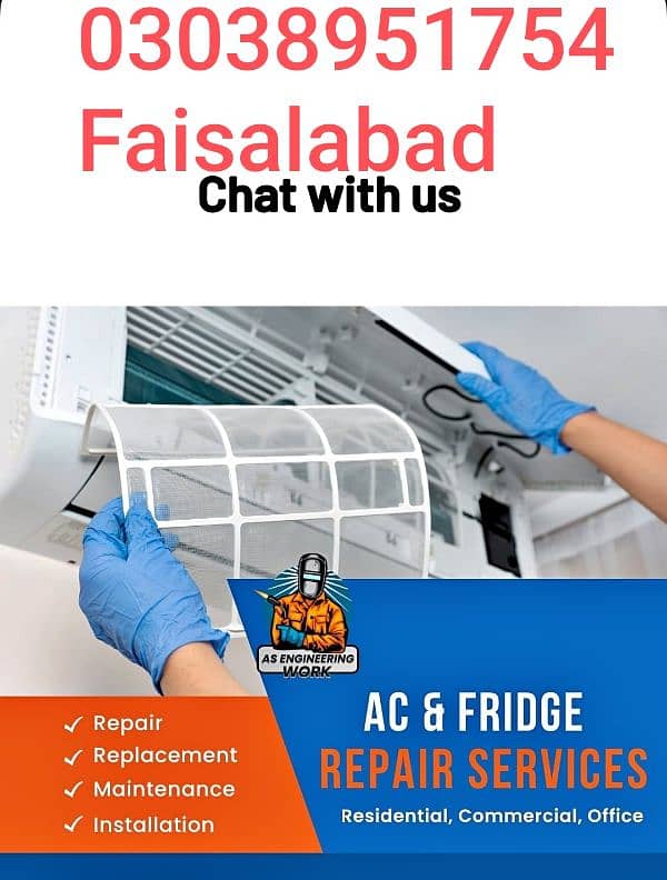 ac ND frige home service Gass charging ac service ND installation 0