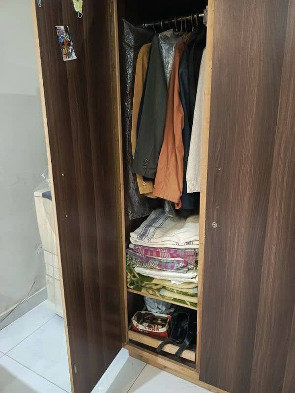 wooden 4 door cupboard 1