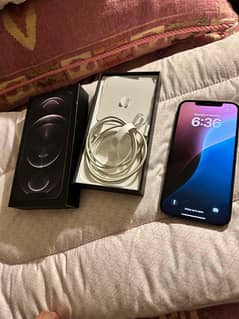 Iphone 12 Pro Max LLA 256GB COMPLETE BOX PHONE