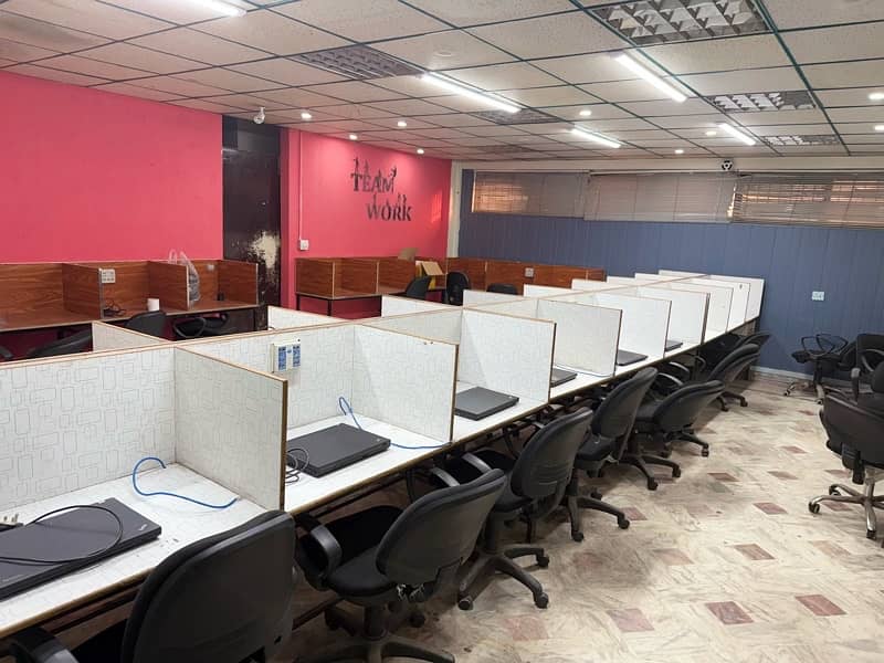 40 Seats Call center / software house floor available 7