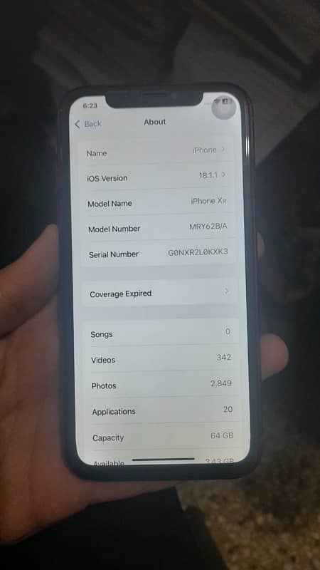 IPhone XR urgent sale 5