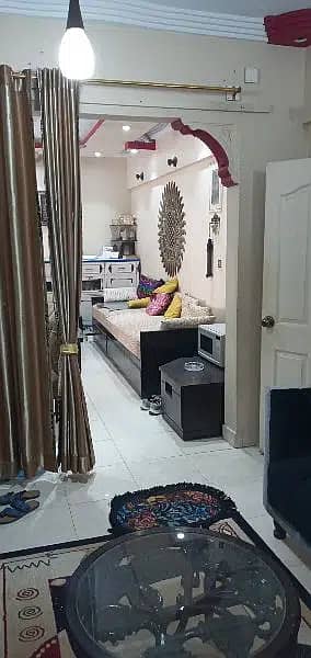 1400 Sq. Ft. Flat For Sale in Gulshan-e-Iqbal Block 13A 2