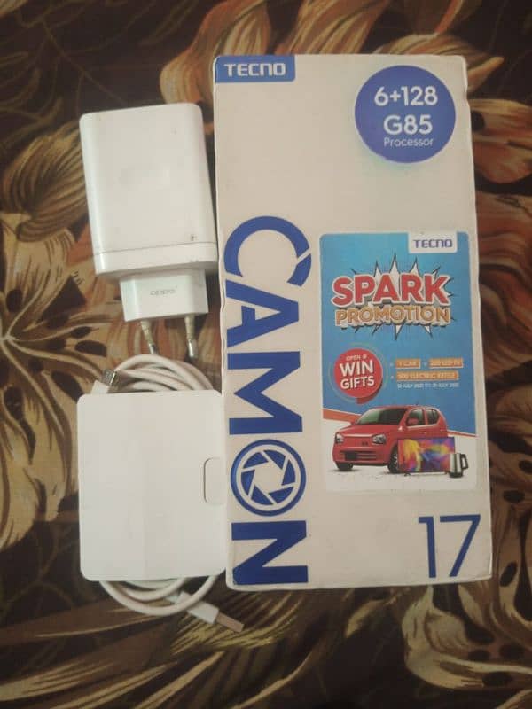 Tecno cammon 17 6/128 with box charger exchange with Google pixel 7