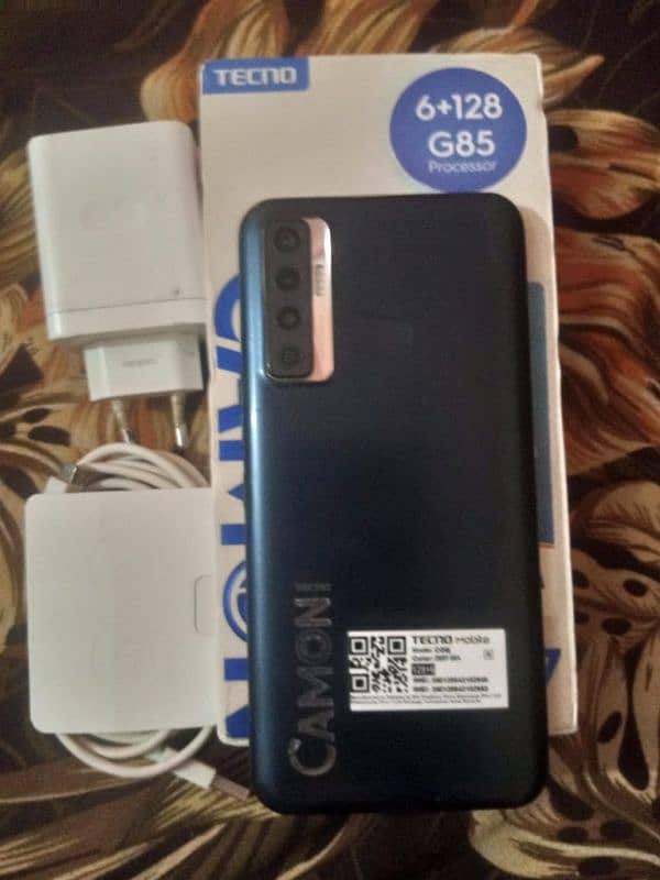 Tecno cammon 17 6/128 with box charger exchange with Google pixel 8