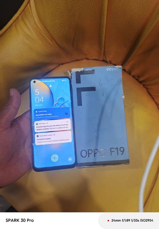 oppo f19 ram 6 128 no open no reper 0