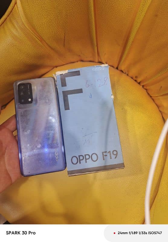 oppo f19 ram 6 128 no open no reper 1