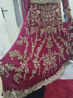 Bridal lehnga/ Bridal maxi/ Bridal dress/ Designer Bridal lehnga