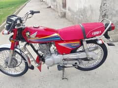 Honda 125 CG for sale connect Whatsapp/03255563733