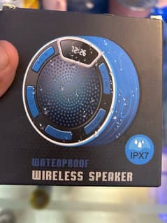 Ipx7 waterproof wireless speakers almst unused