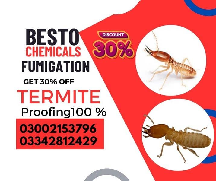 General Fumigation Termite Treatment Pest control services in karachi 7