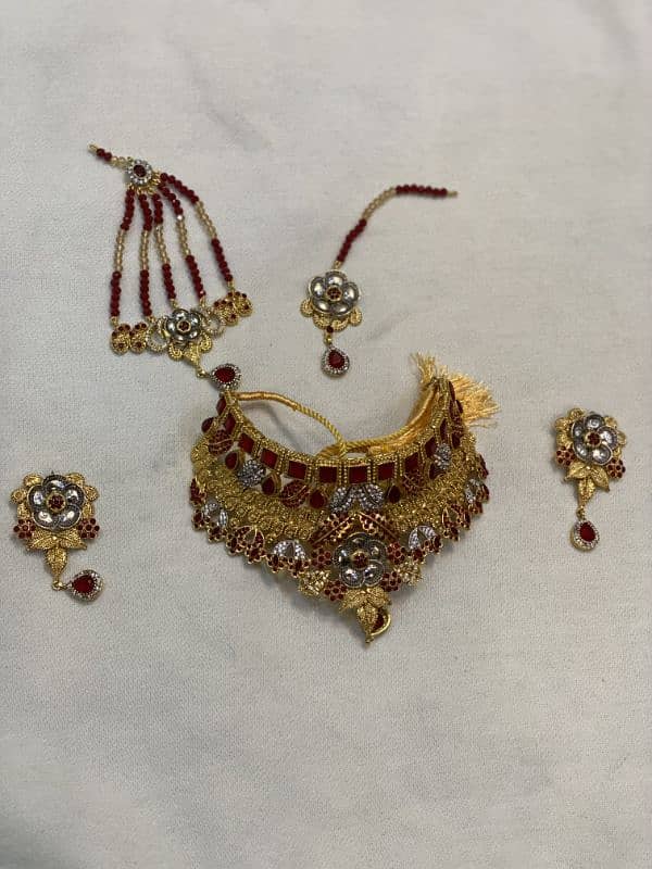 Bridal necklace set 0