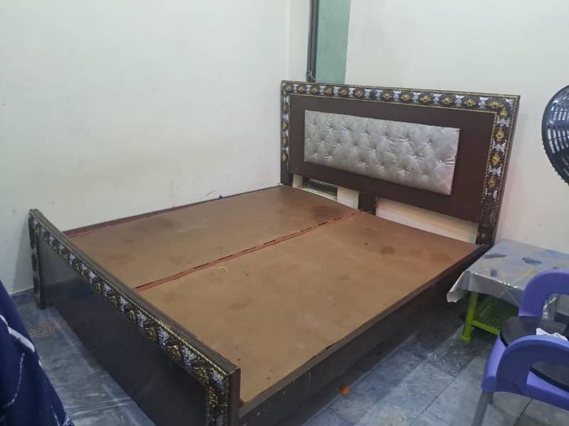 kinG size Double Bed Pure wood 1